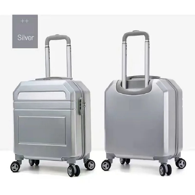 New High-End Candy Colored Children'S 20 Inch Trolley Case, Frosted Password Universal Wheel Travel Case