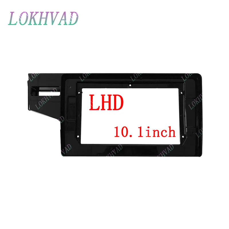 Фото 2 Din для HONDA JAZZ FIT 2014-2019 UV BLACK Автомобильная рамка Android Комплект панели Центральный лицевой кабель видео жгут canbus №5
