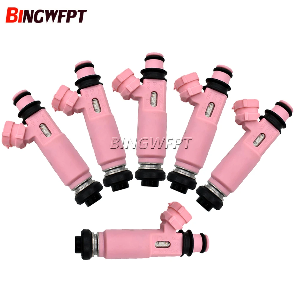 

6x 195500-4140 MR507376 fuel injector for Mitsubishi Pajero Sport 6G72 3.0 V6 V73