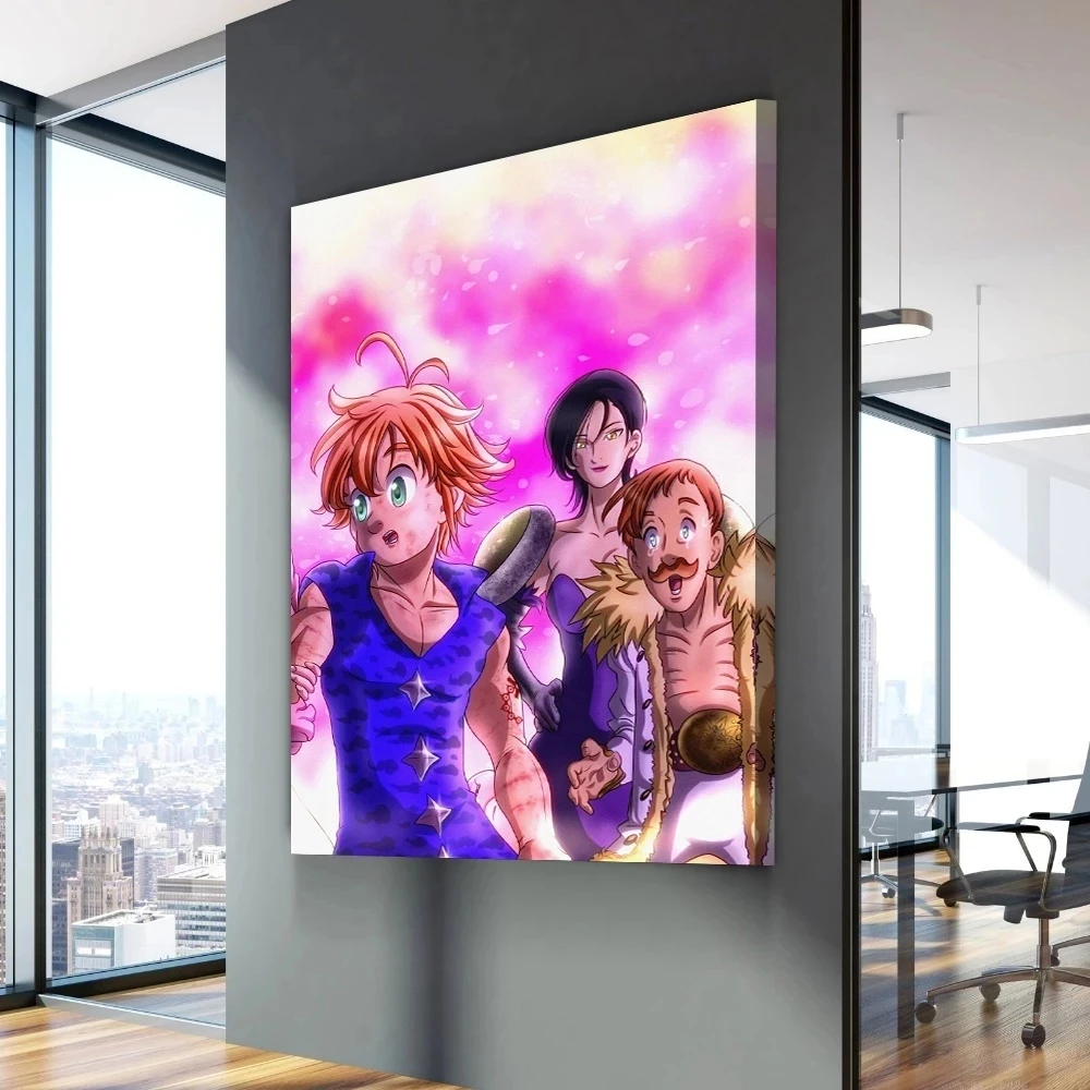 

Wall Art Pictures HD Prints Anime Seven Deadly Sins Meliodas Poster Home Decor Canvas Paintings Modular No Frame For Living Room