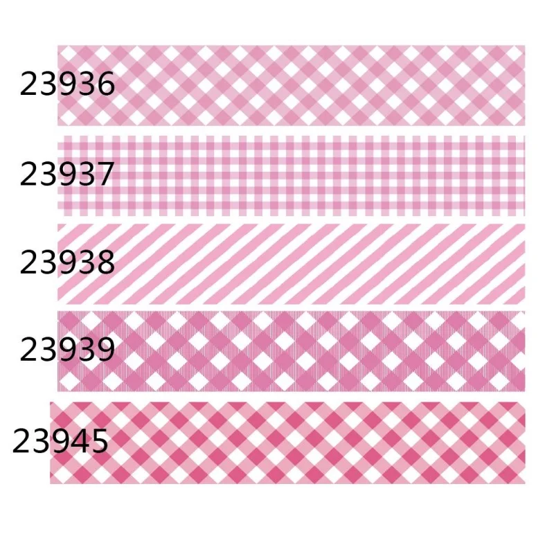 

(50yards) Wholesale Pink Plaid Grosgrain Ribbon for Hairbows Decoration Sewing Handmade Materials