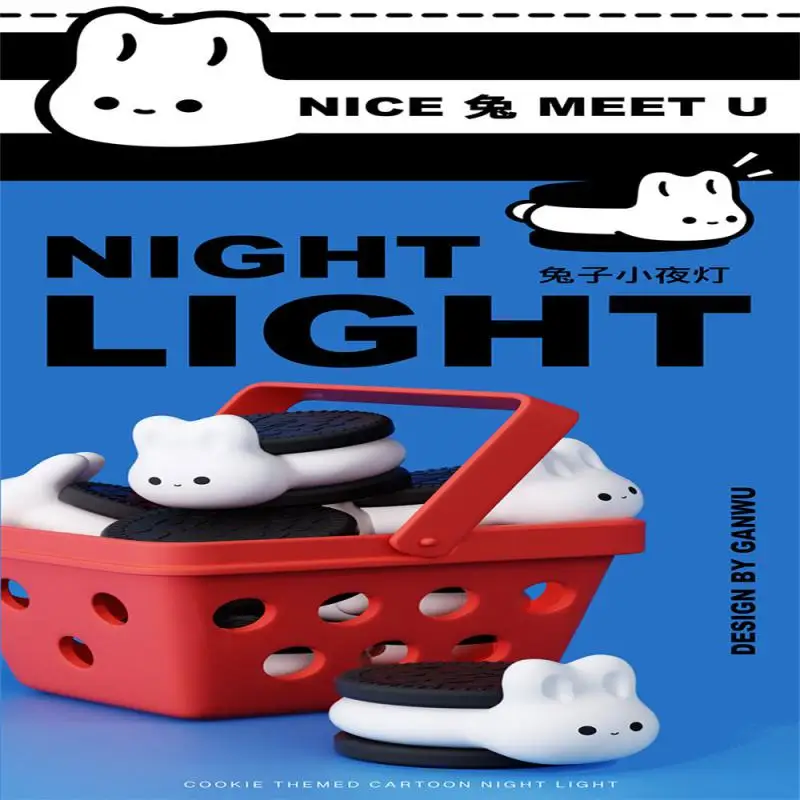 

Pattern Lamp Usb Night Light Animal Pig Rabbit Silicone Lamp Silicone Lamp Touch Sensor Creative Mood Light