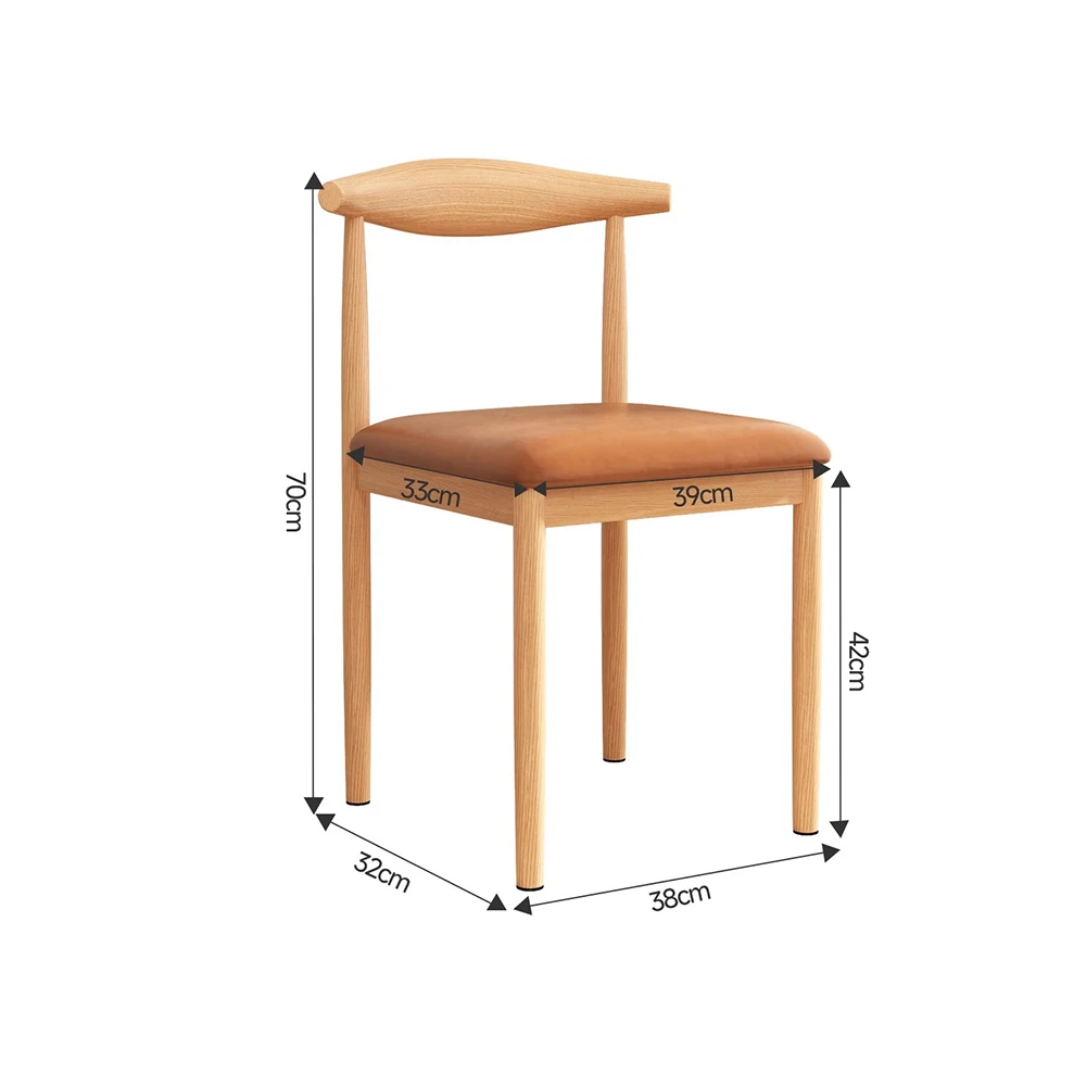 Набор из 4-х современных обеденных стульев роскошные эргономичные обеденные