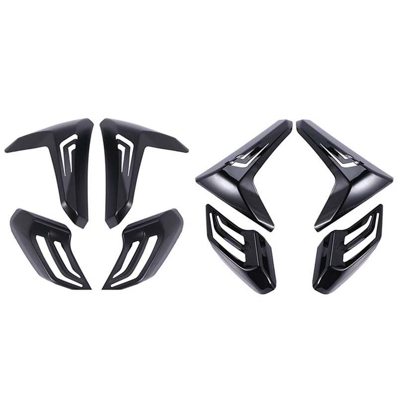 

2 Set Turn Signal Light Cover Front Rear Flashing Light Cover For Yamaha TMAX 530 TMAX530 2017-2019, Matte & Bright