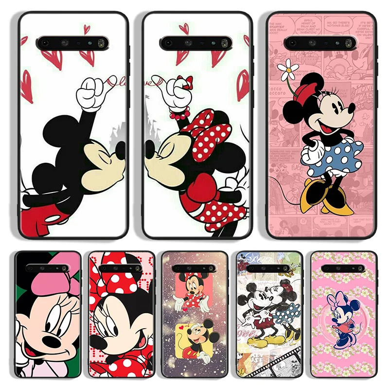 

Mickey Mouse Animation Phone Case For LG K 92 71 51S 42 30 22 20 50S 40S Q60 V 60 50S 40 35 30 G8X G8S ThinQ Black Cover