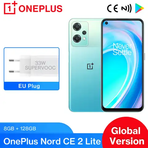 Смартфон глобальная версия OnePlus Nord CE 2 Lite, Snapdragon 695, 8 ГБ, 128 ГБ, быстрая зарядка, дисплей 120 Гц, Android
