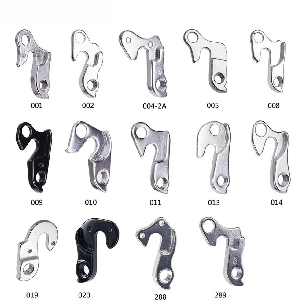 

Bicycle Bike Rear Derailleur Tail Hook With Free Screws Extender Hanger Adaptor Bike Transmission Accessories Wholesale