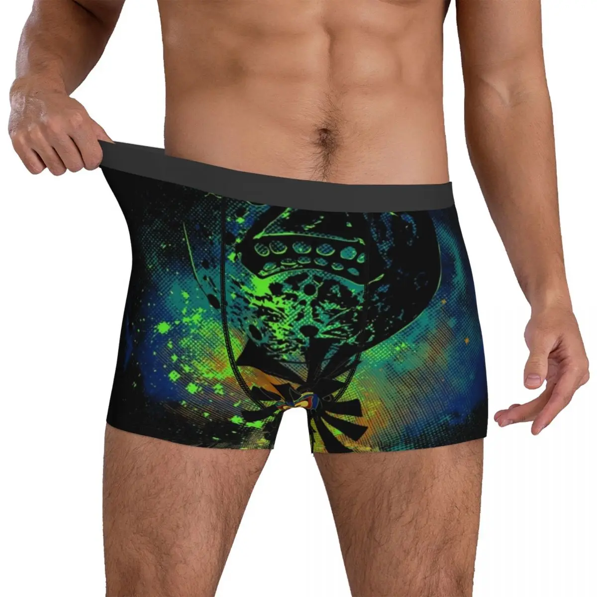 

Majoras Mask Underwear Majora Art Plain Underpants Sublimation Shorts Briefs Pouch Male Plus Size Trunk