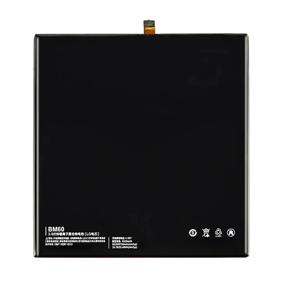 6600 мАч BM60 BM61 BM62 BN60 Аккумулятор для Xiaomi miPad 1 2 3 4 mi Pad MEC91 Bateria Tab + Номер отслеживания