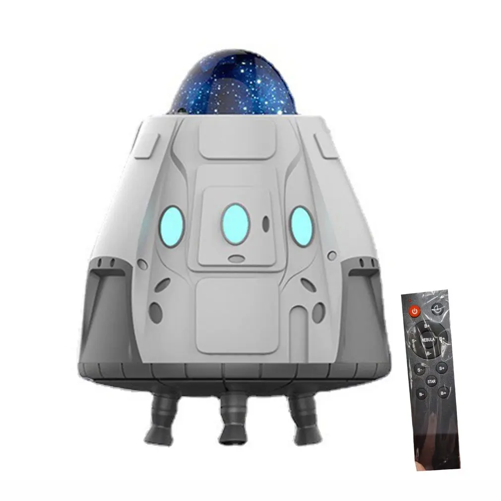 

Space Capsule Starry Sky Projection Light Bluetooth Milky Way Projector Night Lights LED Atmosphere Lamp Children's Day Gift