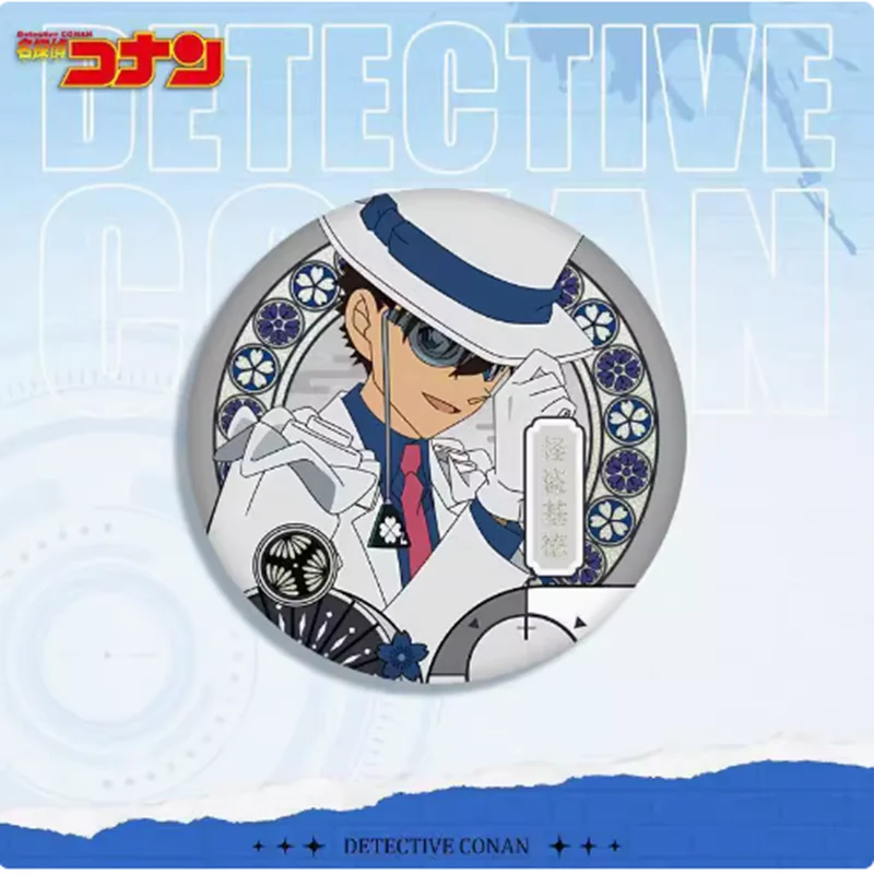 Металлический значок в виде монстра-вора для детей Шиничи Кудо Тору Амуро Эш Хара