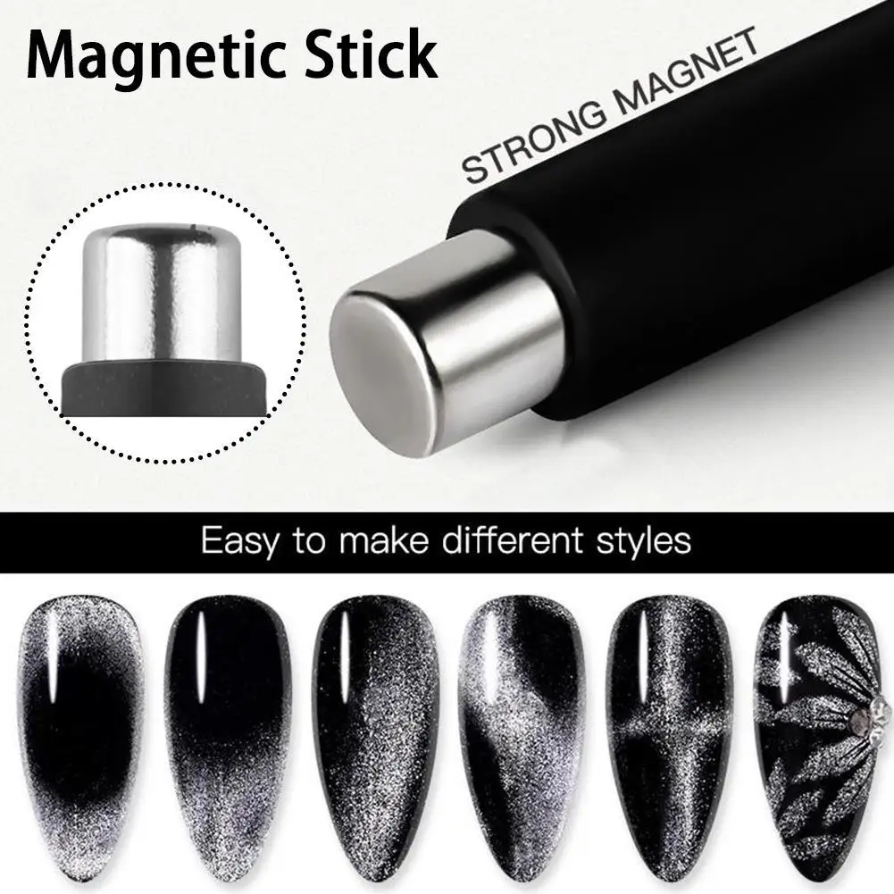 

Cat Eyes Magnet Strong Effect Magnetic Multi-function Cat Eyes Polishing Sparkly Nail Art Tools Magnetic Decoration Tool Product