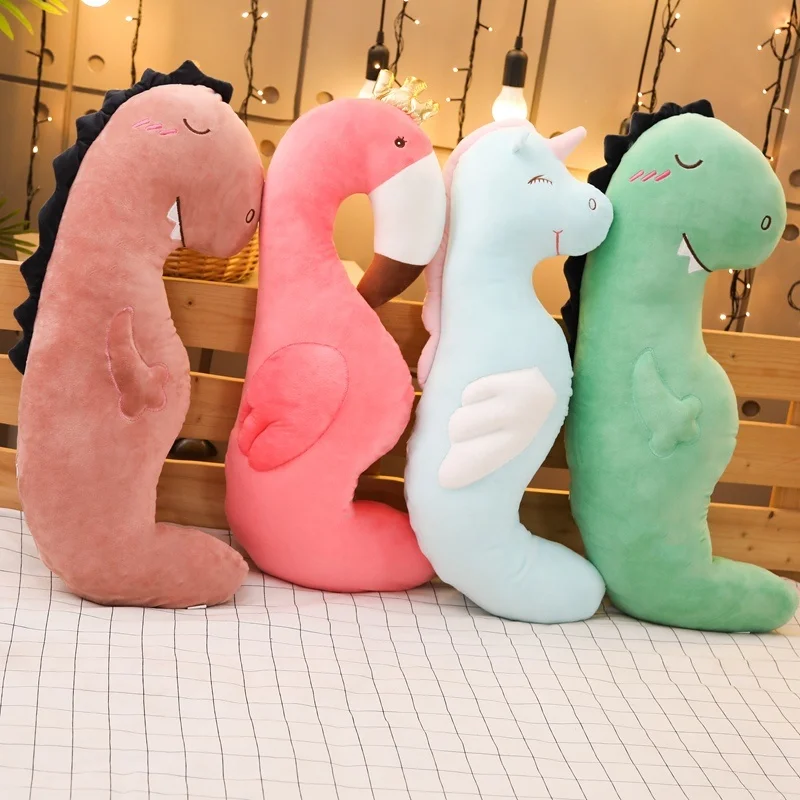 

Unicorn Toy for Kids Dinosaur Plush Flamingo Decoration Giant Stuffed Animal Boyfriend Pillows Gift for Lover Birthday Bed Toys