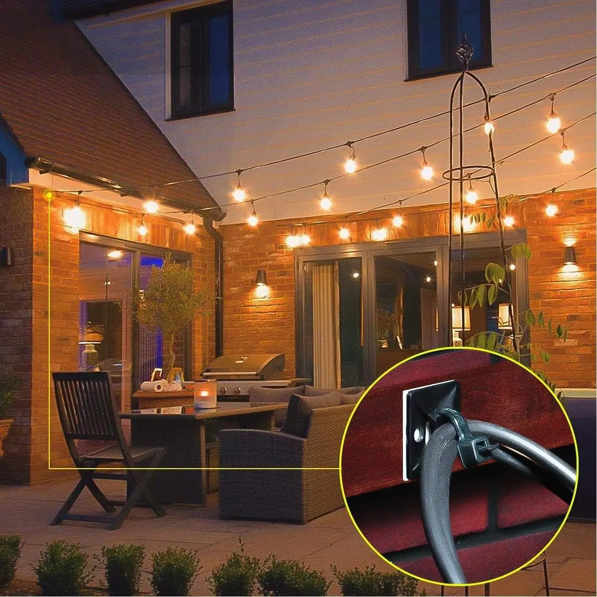 Самоблокирующиеся Нейлоновые кабельные стяжки 100 шт. 3*150 мм + нейлоновые