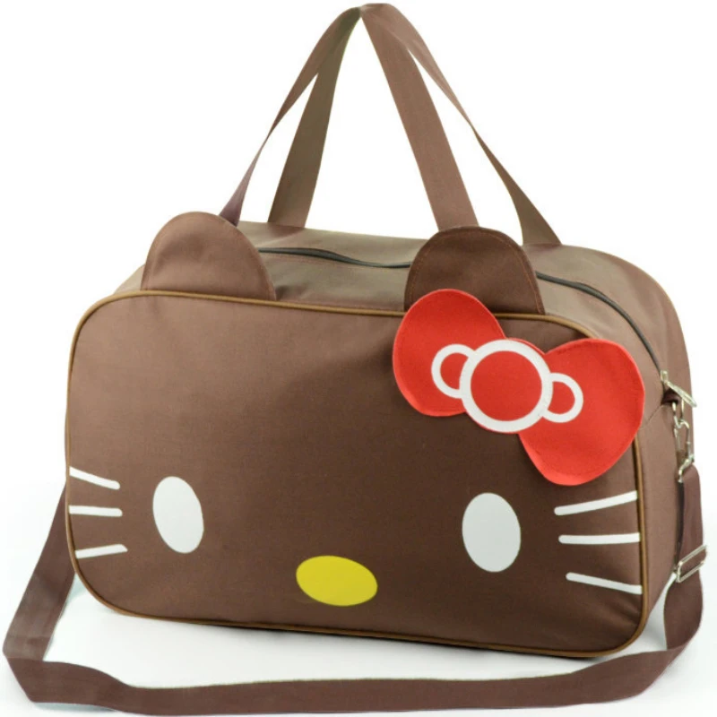 Cartoon Women's Handbag Luggage Bag Travel Bag Maternity Package Sports Bag Shoulder Bag Crossbody Waterproof Hellokitty