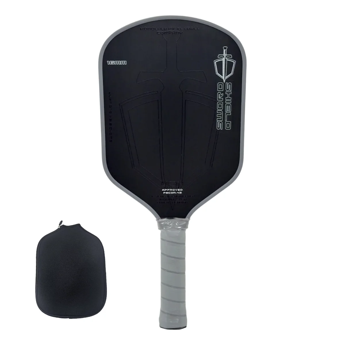 Фото SONGYI Professional T700 Весло для пиклбола из углеродного волокна Термоформованное интегрированное ядро j2nf Прочный ударопрочный №1