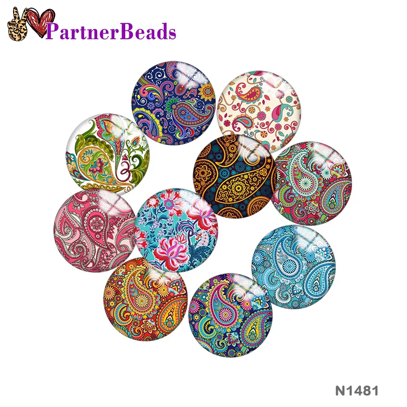 

Bohemia Image printing metal DIY snap button accessories Fit bag hat Clothes shoes N1481