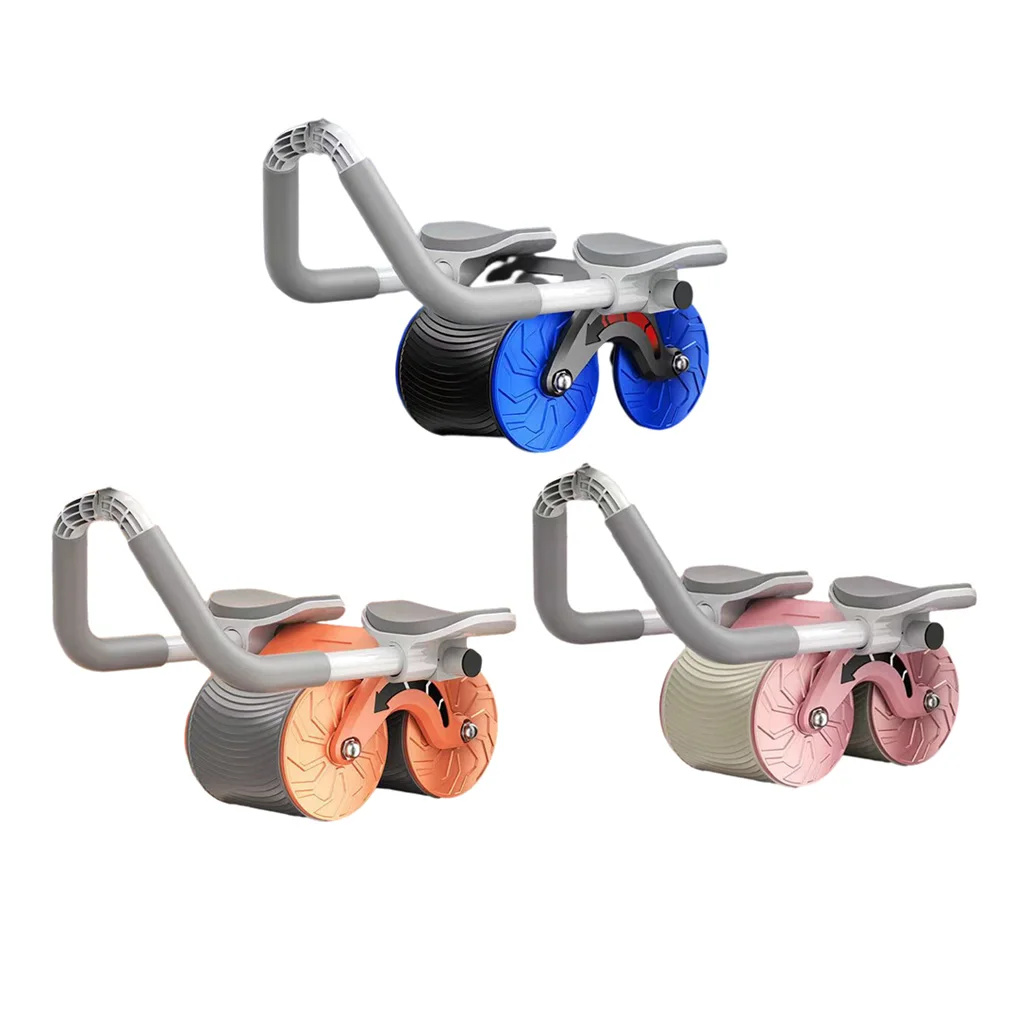 

Abdominal Wheel Push-up Muscle Ab Rollers Rebounds Belly Massager Roll Automatic Training Fitness Equipment Household