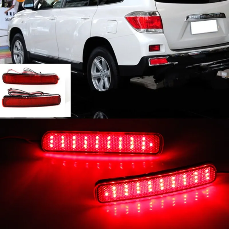 

2 шт., задние фонари для Toyota Highlander, 12 В
