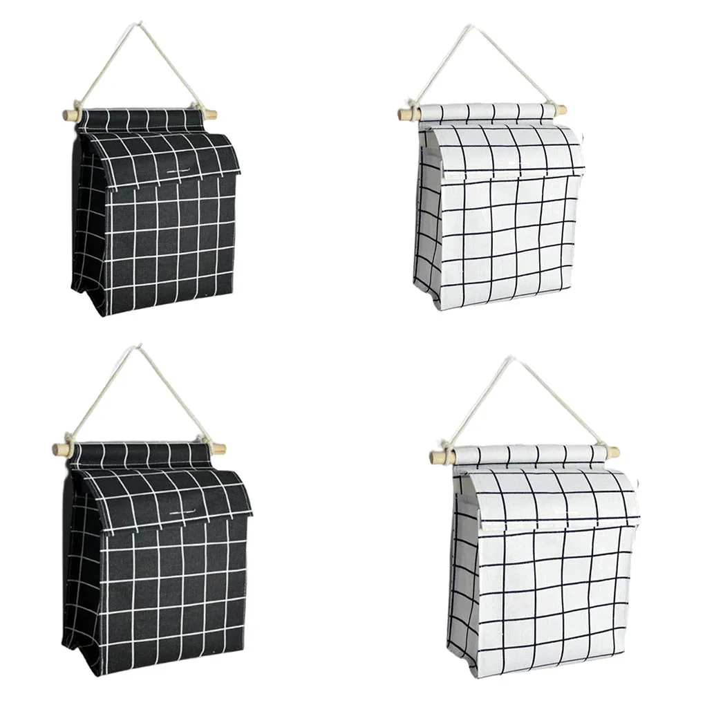 

Storage Bag Waterproof Holders Package Pockets Holder White Medium-sized