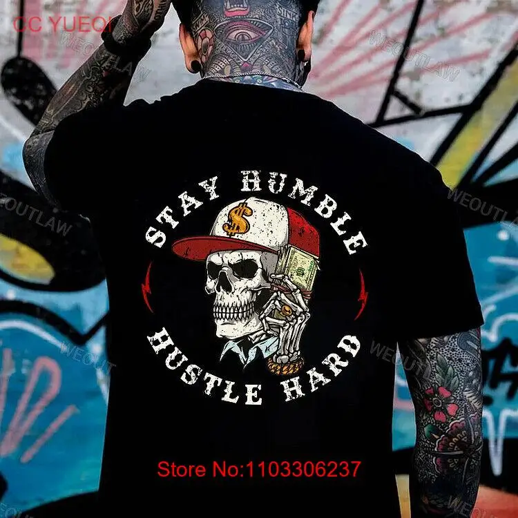 Модная жесткая Футболка с принтом