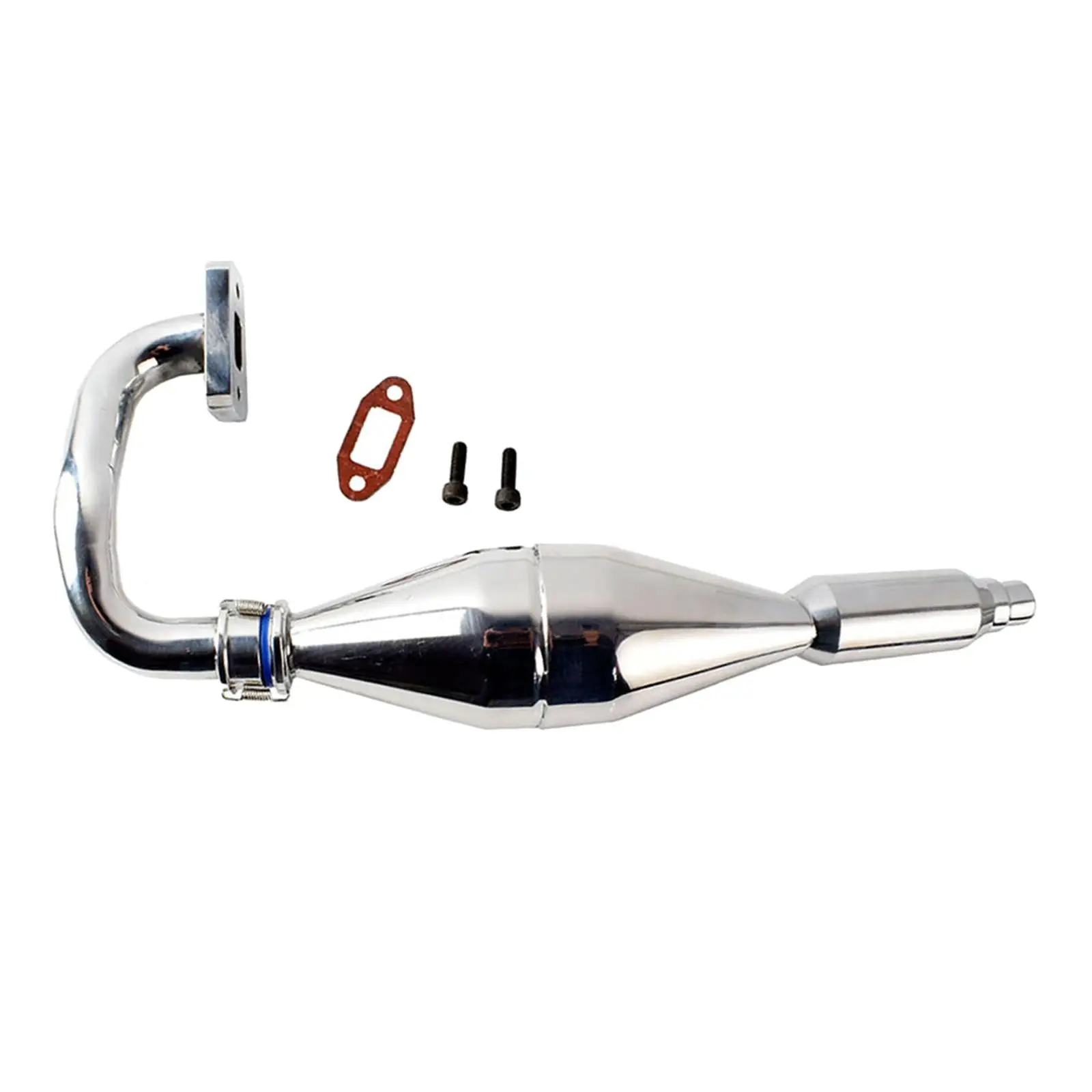 

Aluminum Alloy 15003 Exhaust Pipe Replacements for HSP 1/5 Model RC Car Parts DIY