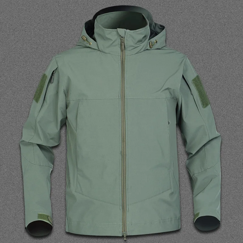 

Outdoor spring and autumn lightweight urban tactical soft shell jacket tactical jacket jacket men and women hiking travel suit