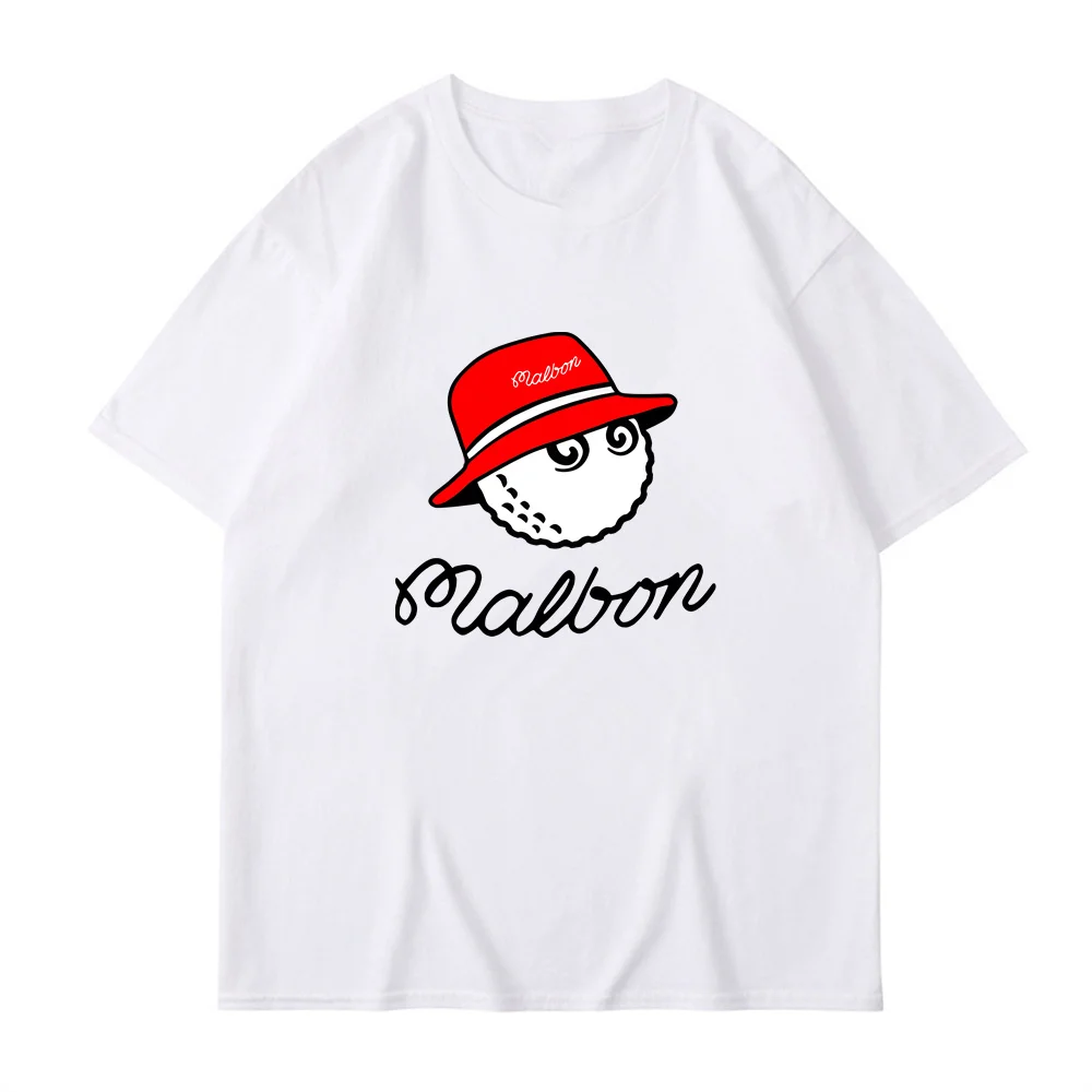 

2023 Golf Wear Golf T-Shirt Men's Summer Cotton Top Galf Essential Script Logo Bucket Hat Short Sleeve Malbon Golf Clothing