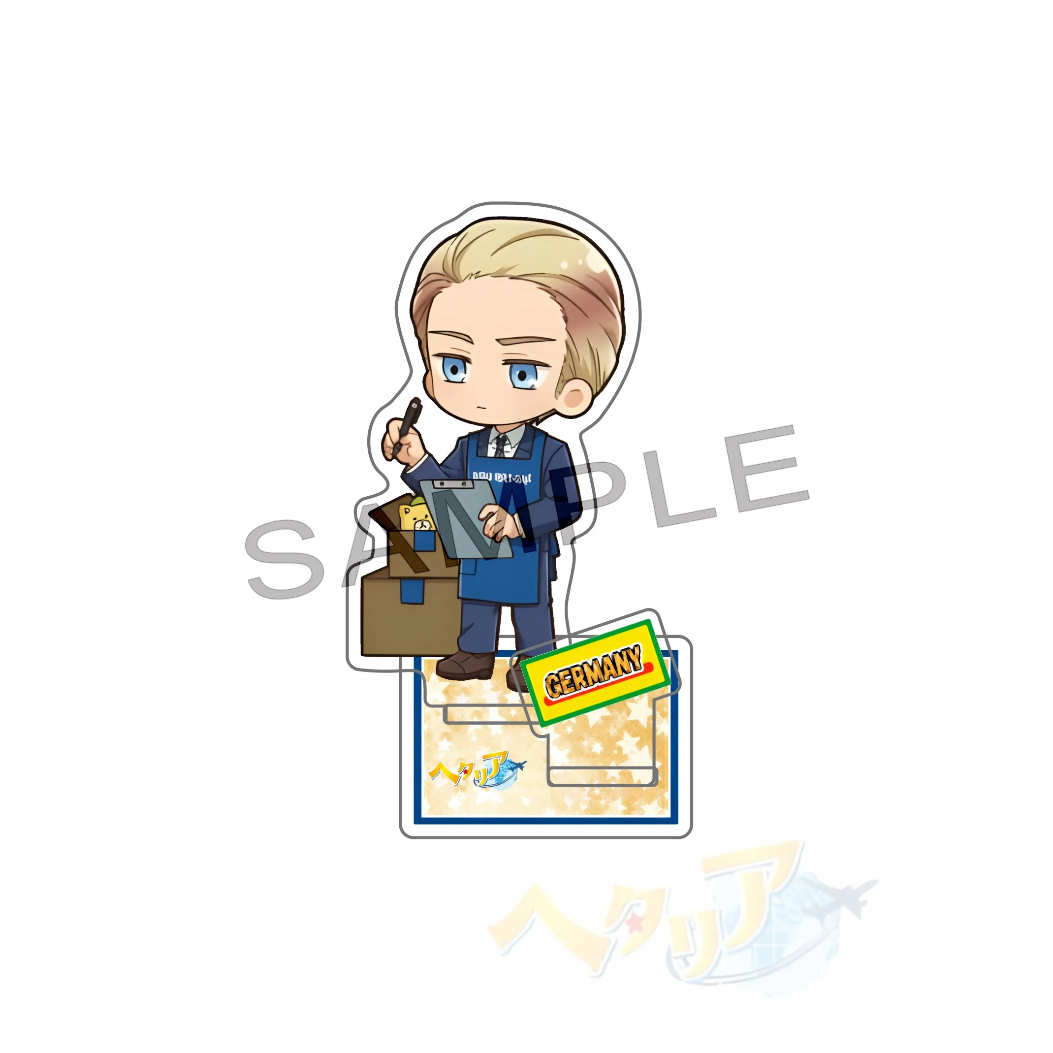Новые акриловые брелоки-подставки по аниме Hetalia Axis Powers: Лудвиг, Ван Яо, Иван Брагинский, Фрэнсис. Мультяшные фигурки, украшения, подарок для фанатов. (art.: 3920db7d72292) - 3920db7d72292