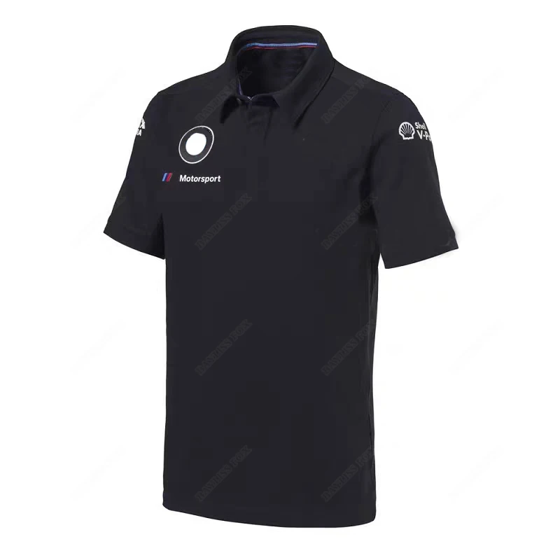 

Hot Sale For BMW Motorrad Motorsport Motorcycle Superbike Racing Team Moto GP Scooter Motocross Summer Breathable Polo Shirt
