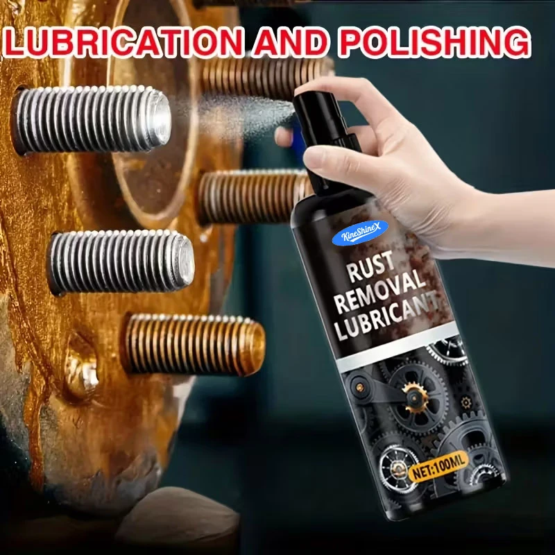 

Многофункциональный Спрей Для Удаления Ржавчины С Металла - Мощный Ингибитор Коррозии И Очиститель Тормозных Цепей С Формулой...