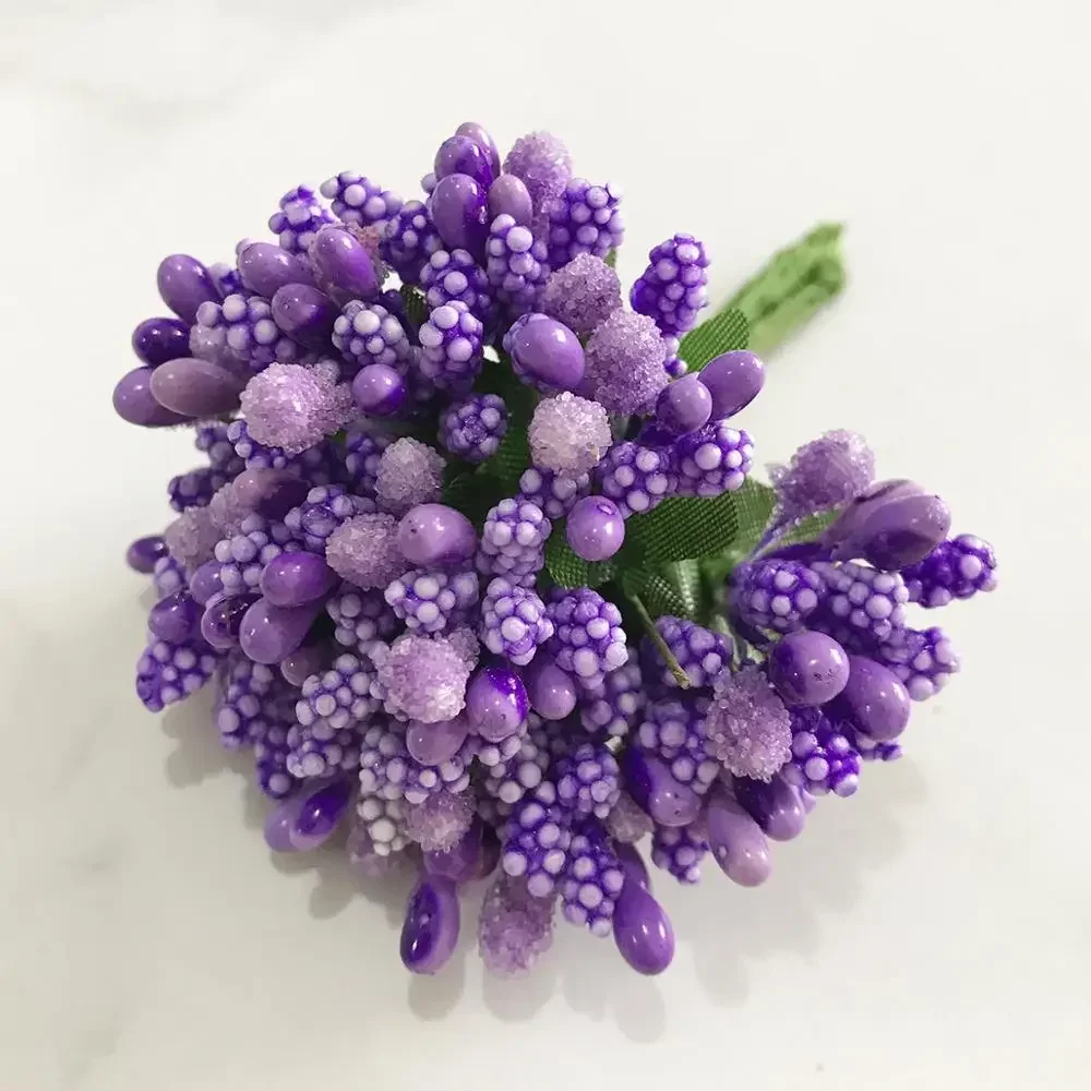 

Фиолетовые искусственные цветы для декора