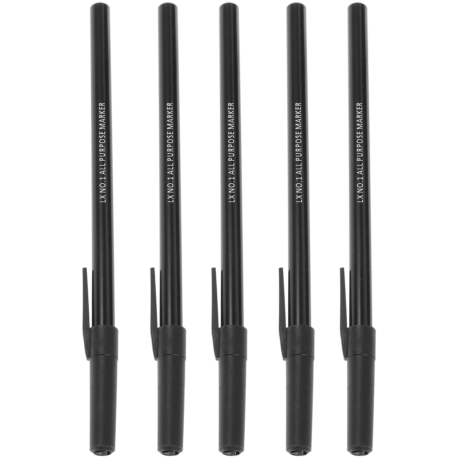 

5pcs Portable Professional Multi-purposes Laundry Markers For Clothing Permanent Laundry Labels Pens