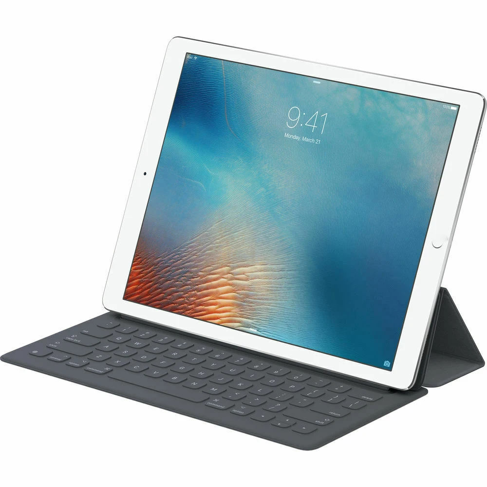 

64 Key Water & Stain Resistant Smart Keyboard For iPad Pro 9.7" MM2L2AM/A Magnetic Integrated Stand High Quality