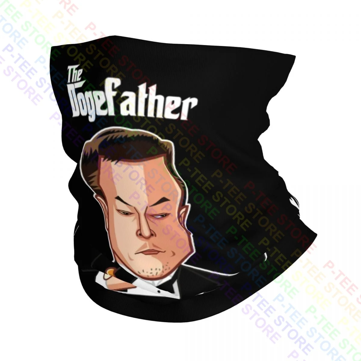 Фото Dogefather Dogecoin Doge Hodl на луну, криптовалюм, снуд на шею, бандана, шарф, маска для лица в стиле хип-хоп №1
