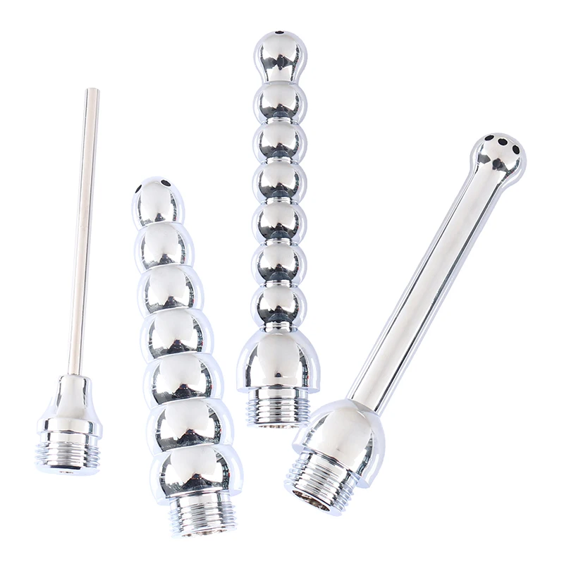 Алюминиевая Анальная клизма для душа биде анальная пробка очистки ануса