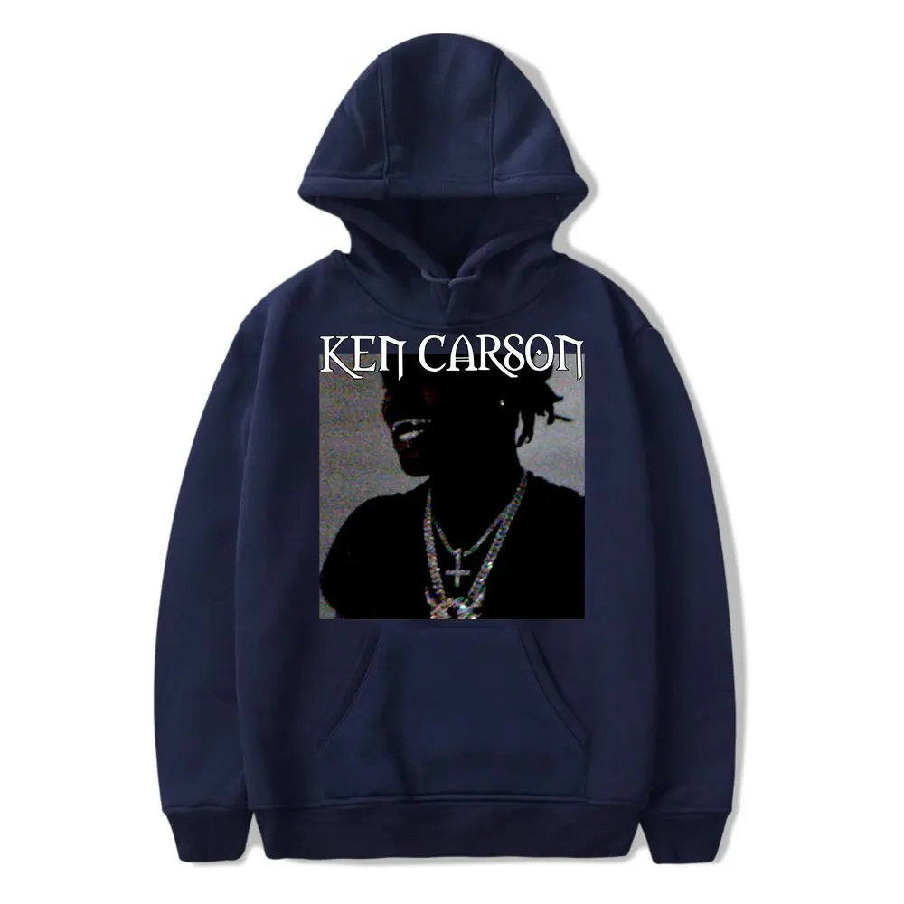Ken Carson A Great Chaos AGC Винтажная толстовка с капюшоном 90-х годов унисекс Harajuku хип-хоп