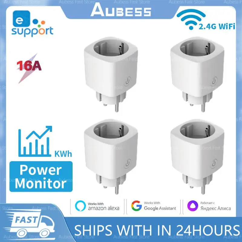 Умная розетка EWelink EU16A с поддержкой Wi-Fi и мониторингом мощности