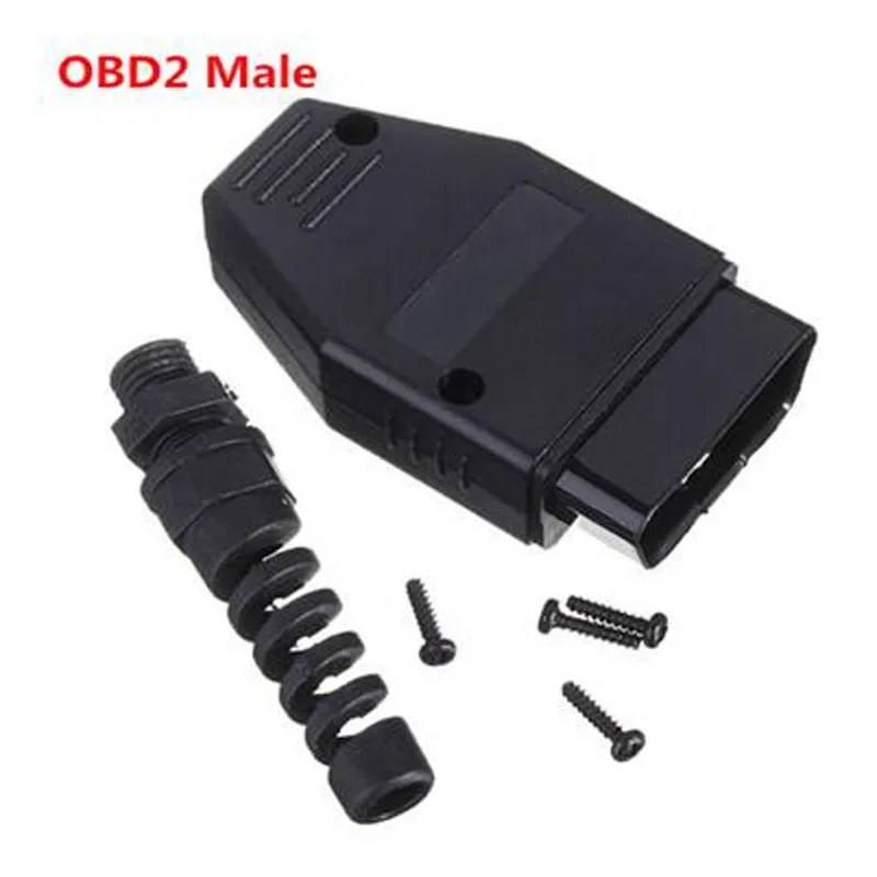 

Car Diagnostic Tool OBD Male Plug 16Pin OBD2 Connector OBD 2 Female 16 Pin OBD II Adaptor OBDII J1962 Connector Best Price