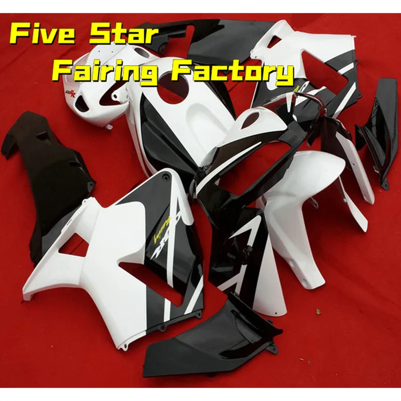 

Комплект обтекателей для мотоцикла Honda CBR 600 RR 2005 2006 кузов CBR600RR 05 06 инъекция 600RR черный белый F5 усовершенствованный пластик
