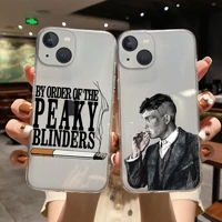 peaky blinders silicone case for iphone 13 12 11 pro max se 2020 x xs xr max 7 8 plus 13 mini soft clear case cover coque funda