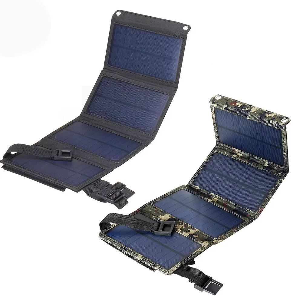 

Foldable 20W USB solar panel portable waterproof solar panel mobile power charger solar panel camping