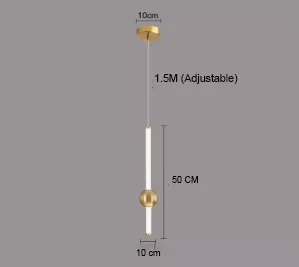 

Подвесные светильники AumgTaiy D67 золотые/черные