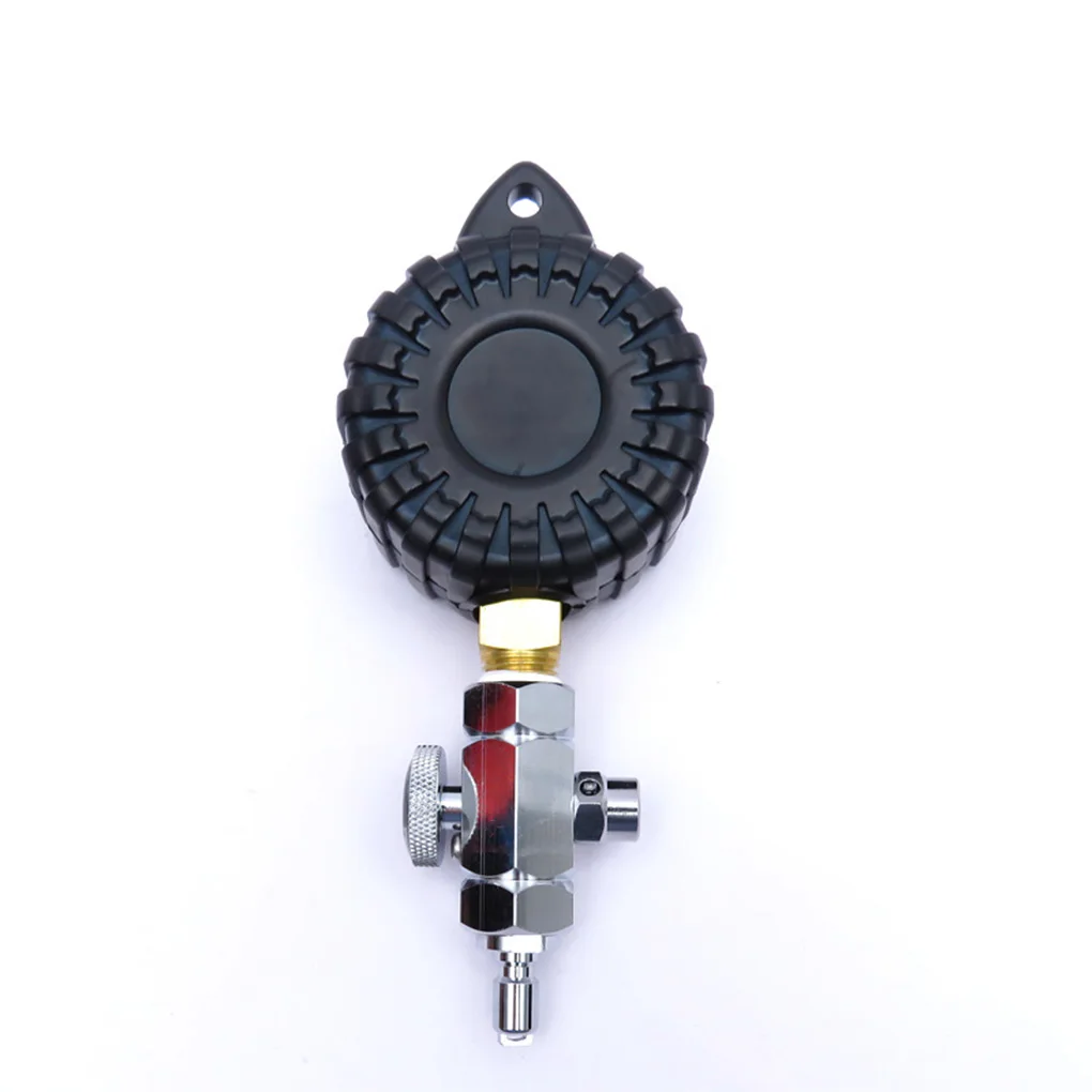 

Professional Cylinder Pressure Meter with Release Valve Regulator Waterproof 0-300 PSI Analyzer Adjustable Gauge