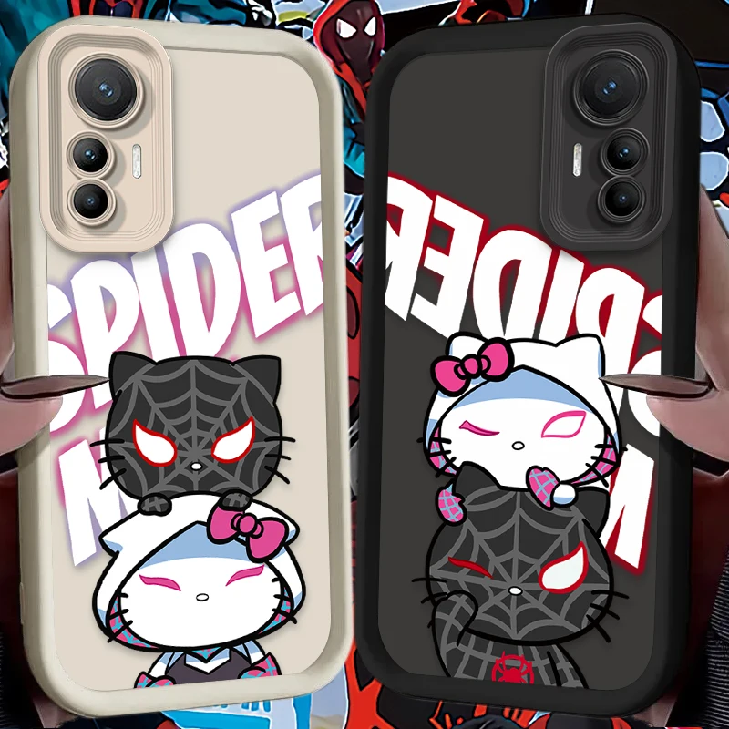 Чехол для телефона с принтом Человек-паук Xiaomi POCO X6 X5 X4 GT X3 NFC F3 F4 F5 F6 M5S C65 M6 Pro 4G 13T 12T 11T