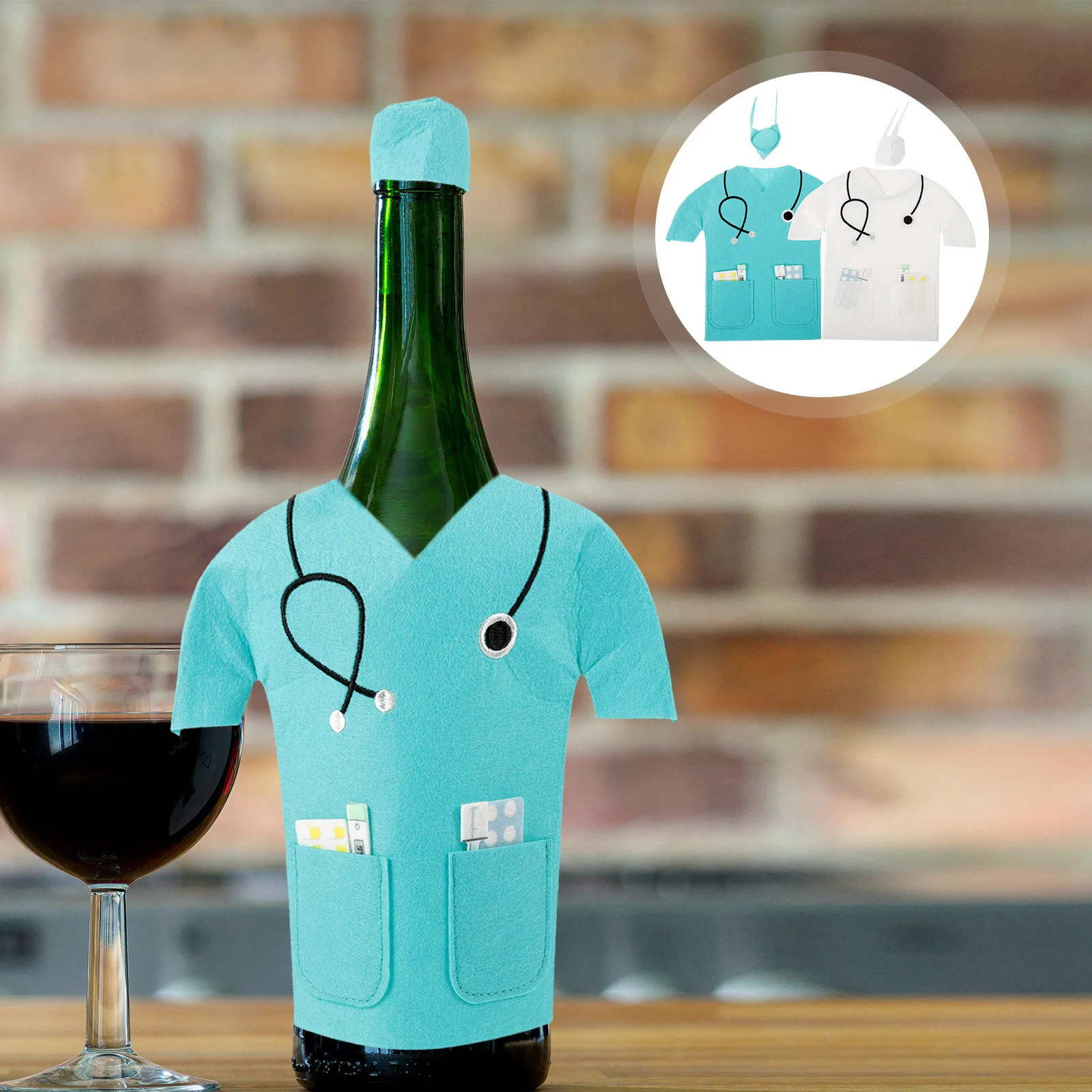 

Gift Decorative Bottle Cover Beer Bag Nurse Bags Bottles Gifts Coat