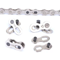 5 pair bicycle chain link connector joints magic buttons cycling speed quick master links for mountain bike 6789101112 s