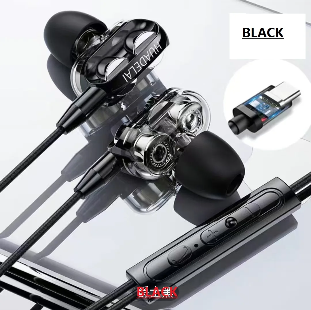 4-колонки проводные наушники большой мощности с высоким качеством звука и