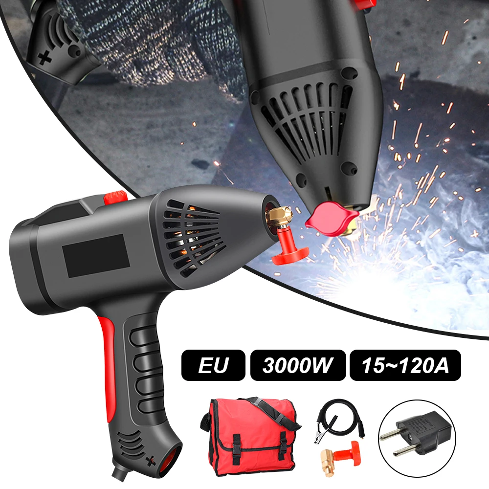 

220V 4000W Handheld Electric Welding Machine Automatic Digital Intelligent Welding Machine Current Thrust Adjustment Welder Tool