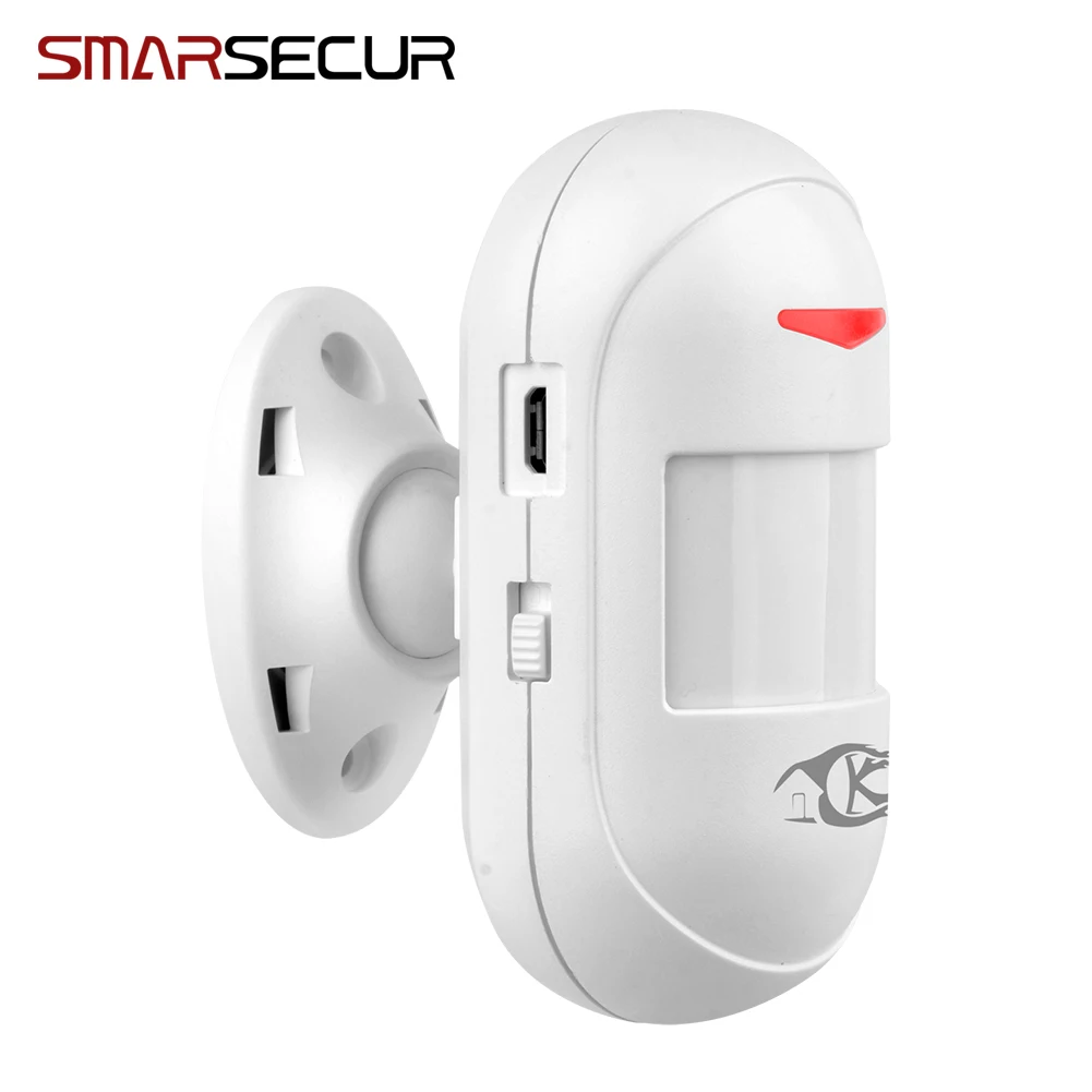 433Mhz Wireless PIR Detector For Home Security Alarm System Motion Sensor